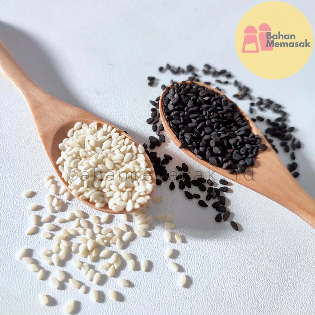 Wijen Hitam/Putih Mentah 100g | Estetika & Rasa
