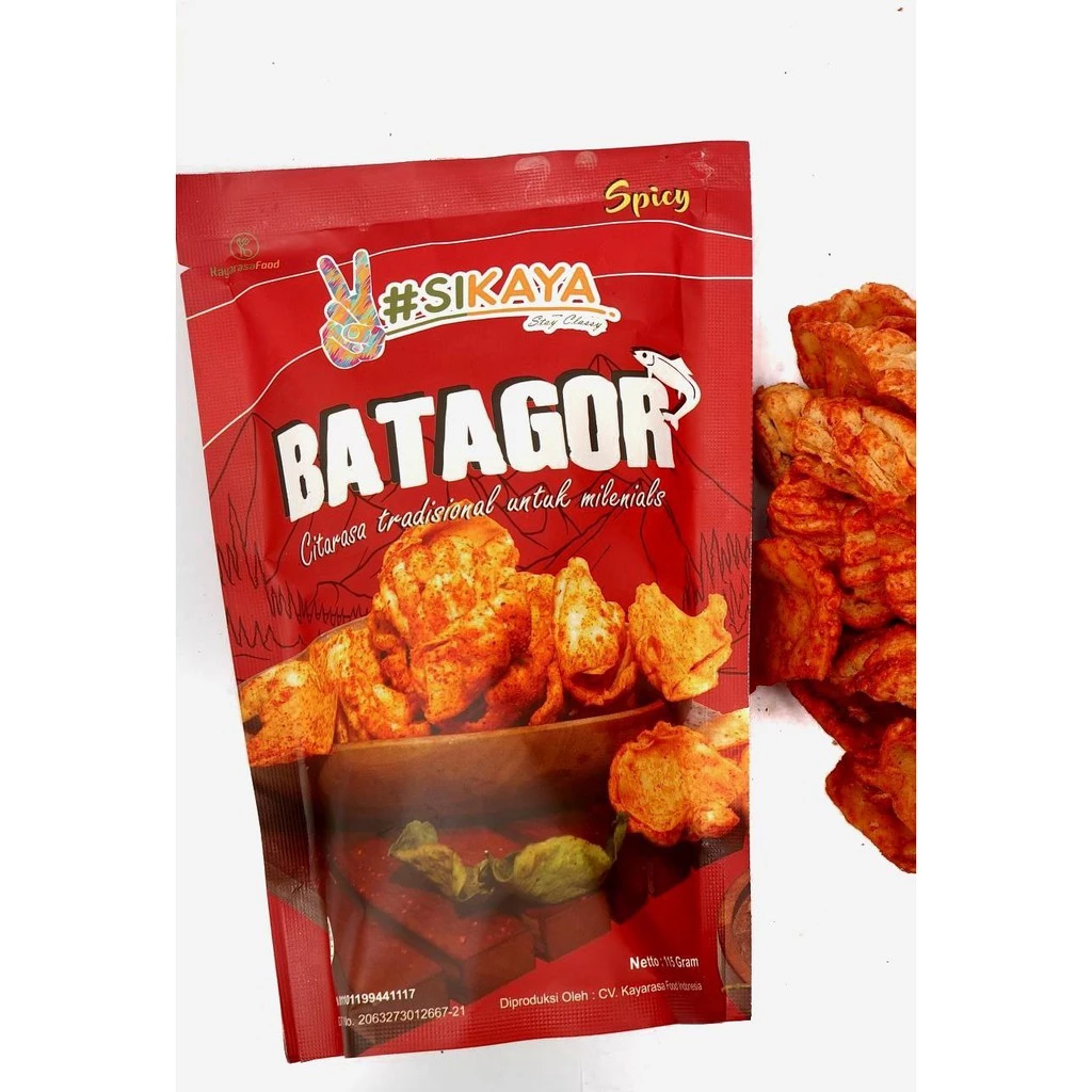 Batagor Kering Pedas, Keripik Batagor, SIKAYA