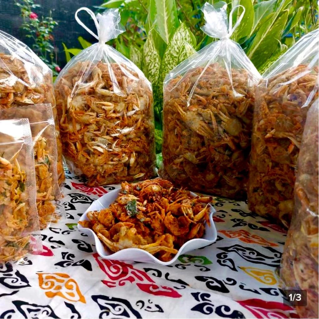 Baby Crab Crispy 1kg | Baby Crab Pedas Daun Jeruk | RAJUNGAN KRISPY | Baby Crab Seafood
