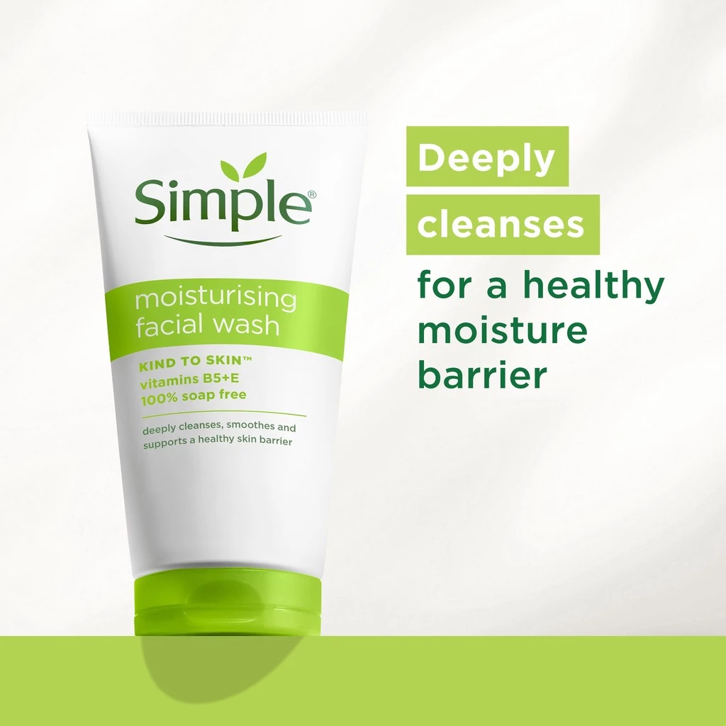 Simple Facial Hydrating Light Moisturizer 125ml - Melembabkan Kulit - No Harsh Chemicals