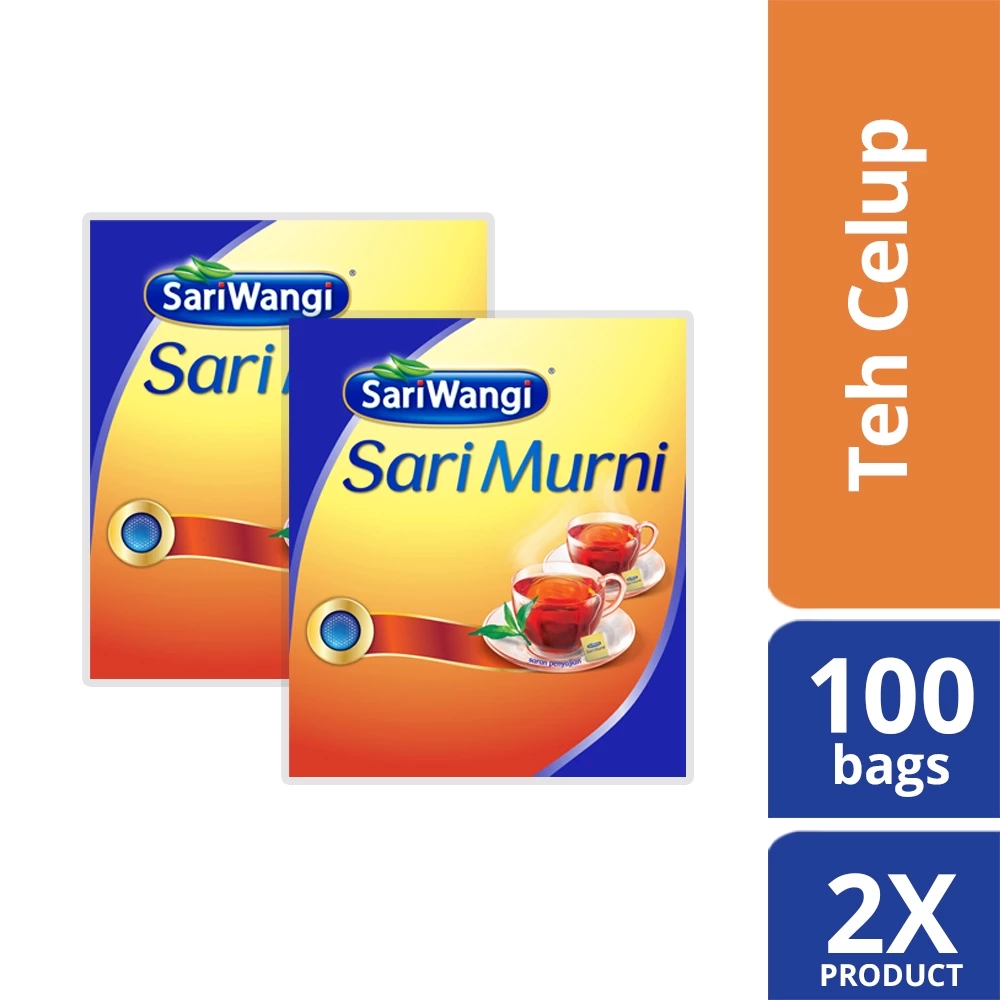 SariMurni Tea Bag 100 Twin Pack
