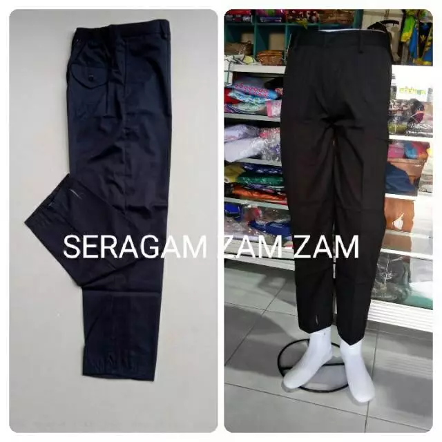 Celana panjang hitam sd/seragam sekolah sd seragam sekolah seragam SD seragam mi TPA tpq