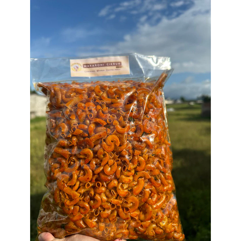 1 KG MAKARONI CIKRUH KRIUK DAUN JERUK - TIDAK KERAS