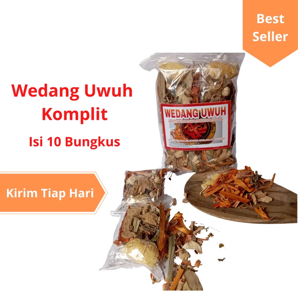 Wedang Uwuh Komplit + Gula Batu Isi 10 Bungkus | Wedang Rempah