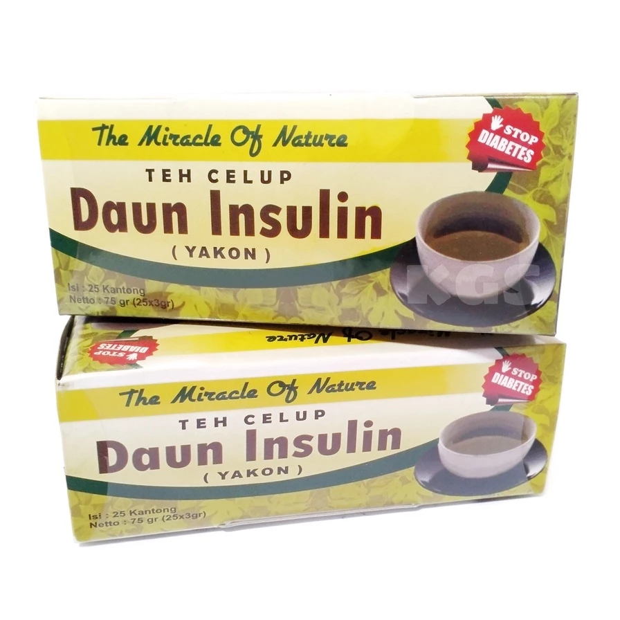 TEH CELUP DAUN INSULIN YAKON 75GR