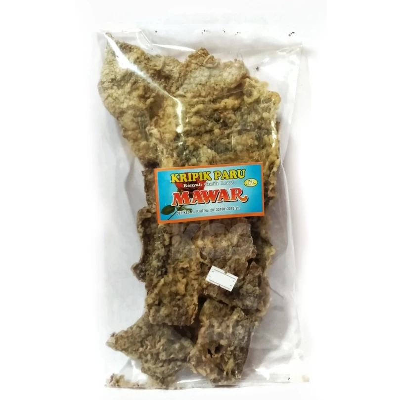 Keripik Paru KRIPIK PARU SAPI PREMIUM 100gram Enak Gurih Renyah Nagih