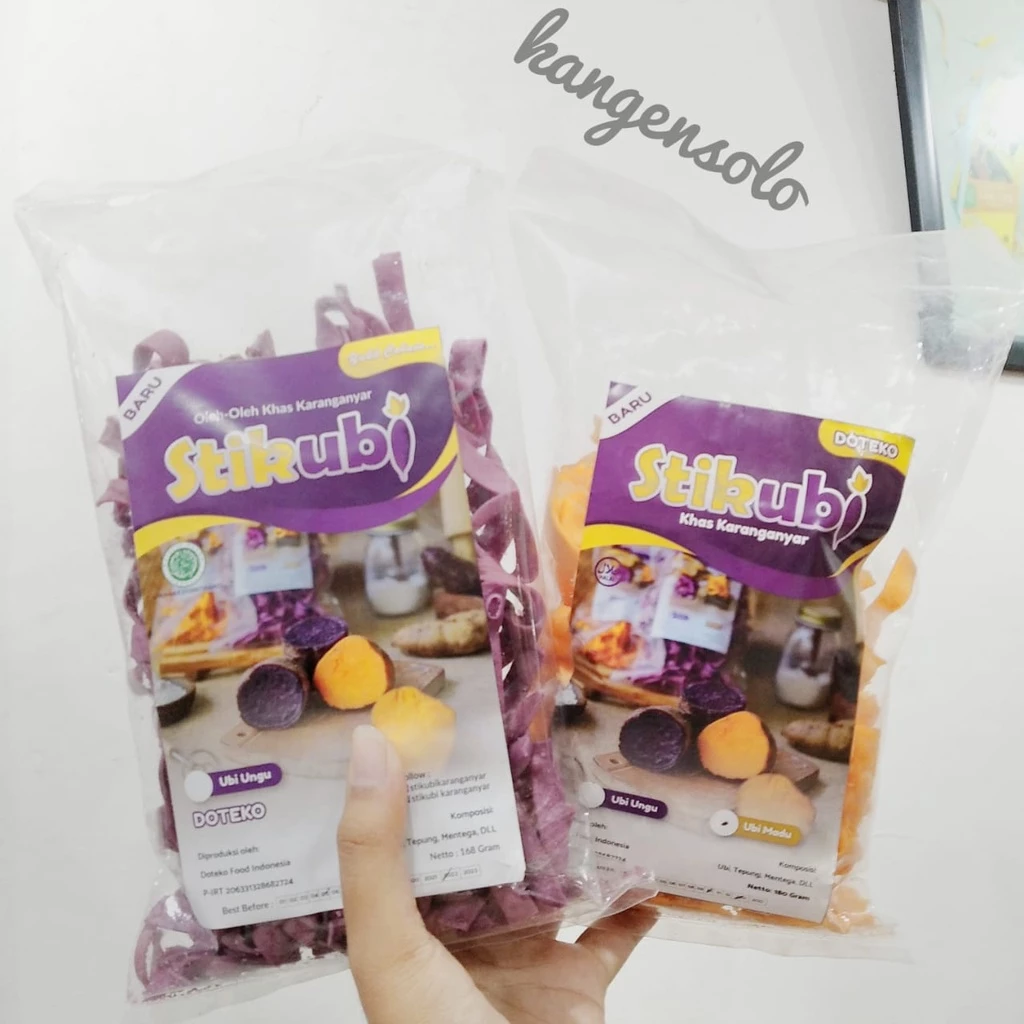 STIK UBI UNGU UBI MADU OLEH-OLEH KHAS SOLO