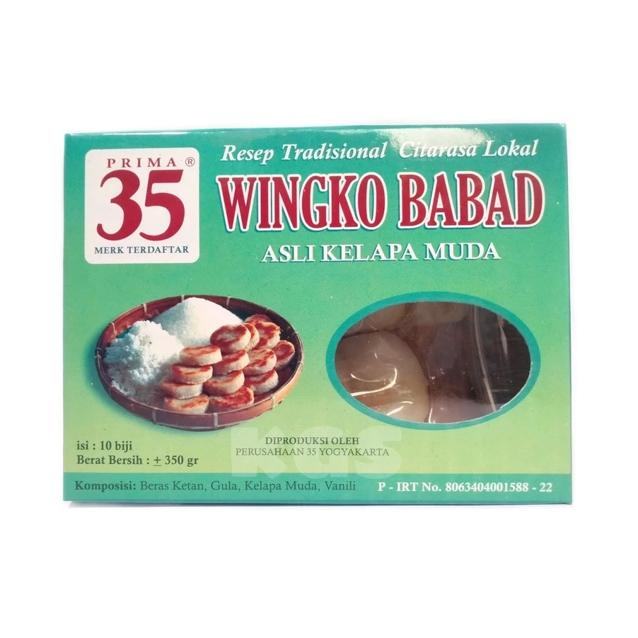 WINGKO BABAT BASAH 35 ISI 10 ASLI SOLO