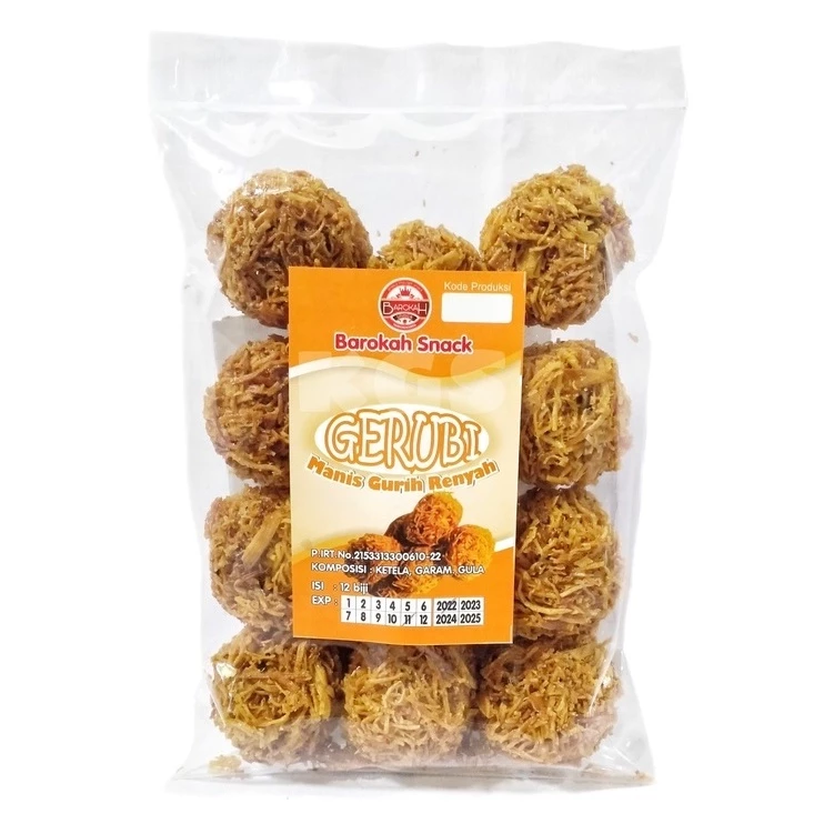 GERUBI GRUBI UBI MADU UBI UNGU BAROKAH SNACK KHAS SOLO