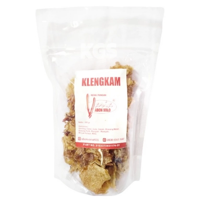 KLENGKAM Kering Kentang VARIA 200gr Oleh Oleh Khas Solo
