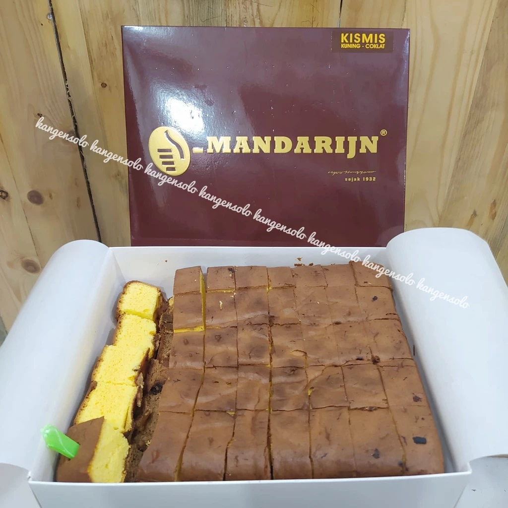 ROTI LAPIS ROTI MANDARIN ORION Kecil Kismis Oleh-Oleh Khas Solo
