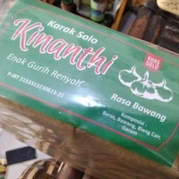 KERUPUK KARAK MENTAH KINANTHI SOLO 1 PACK isi 10 pcs GURIH KHAS SOLO