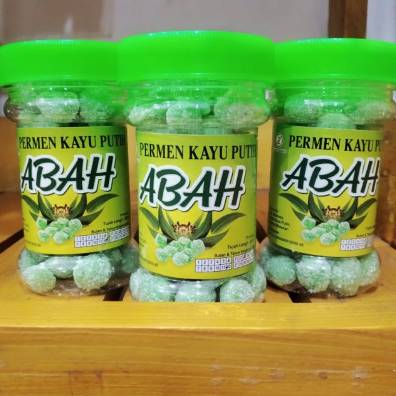 PERMEN KAYU PUTIH ABAH - PERMEN KESEHATAN - BERAT 130 GRAM - Manis Semriwing