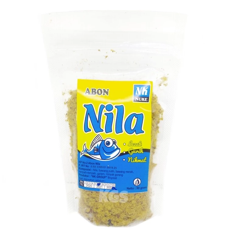 ABON IKAN NILA ENAK 90GRAM KHAS SOLO