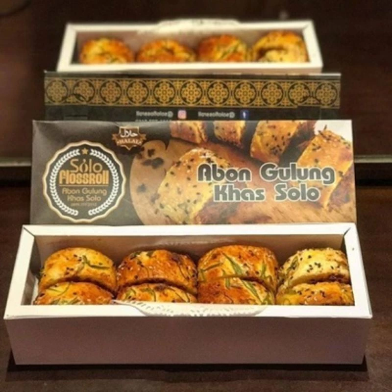 ABON AYAM GULUNG KHAS SOLO - SOLO FLOSS ROLL - OLEH OLEH KHAS KOTA SOLO