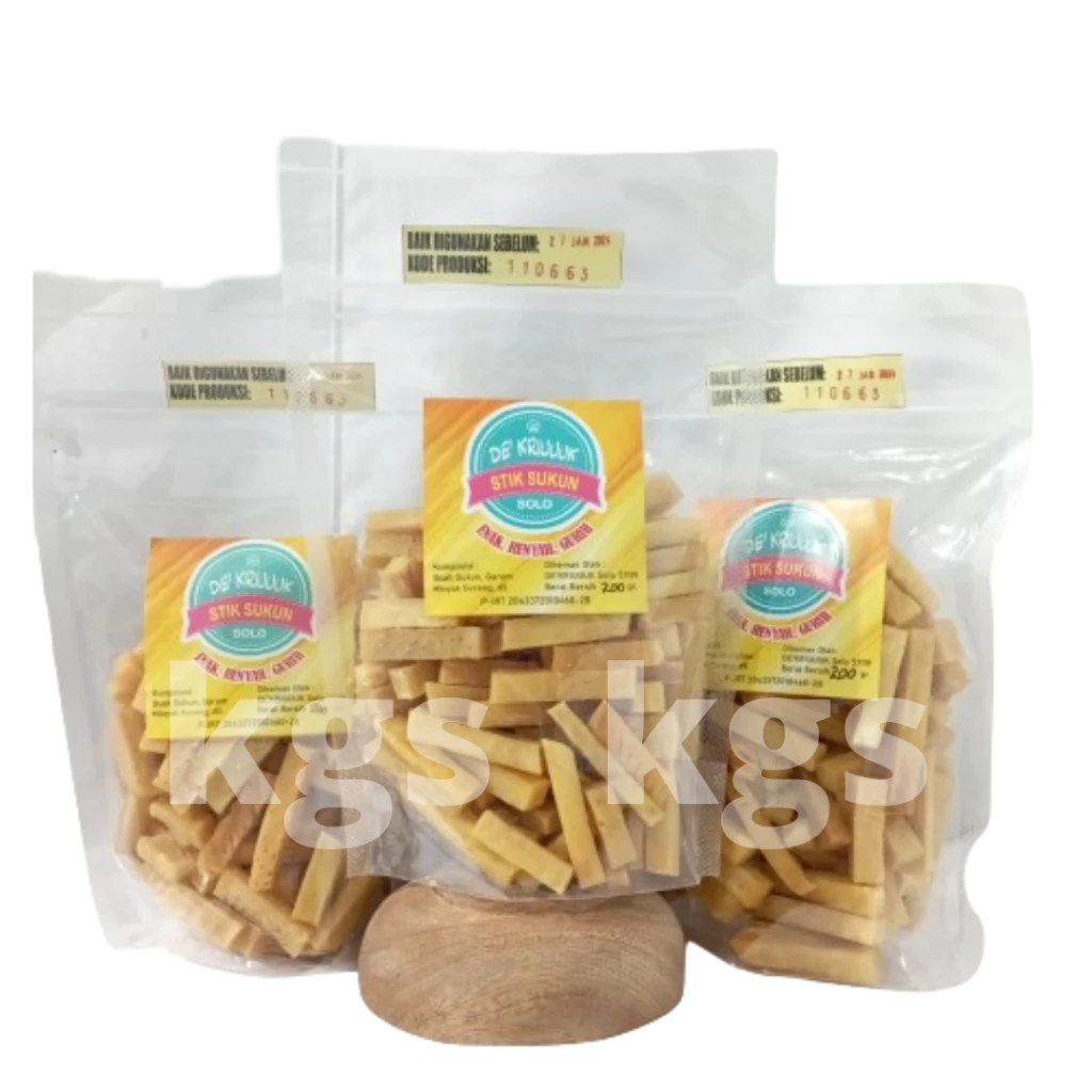 Stik Sukun Keripik Sukun Cemilan Tradisional Enak Gurih Renyah 200 Gram