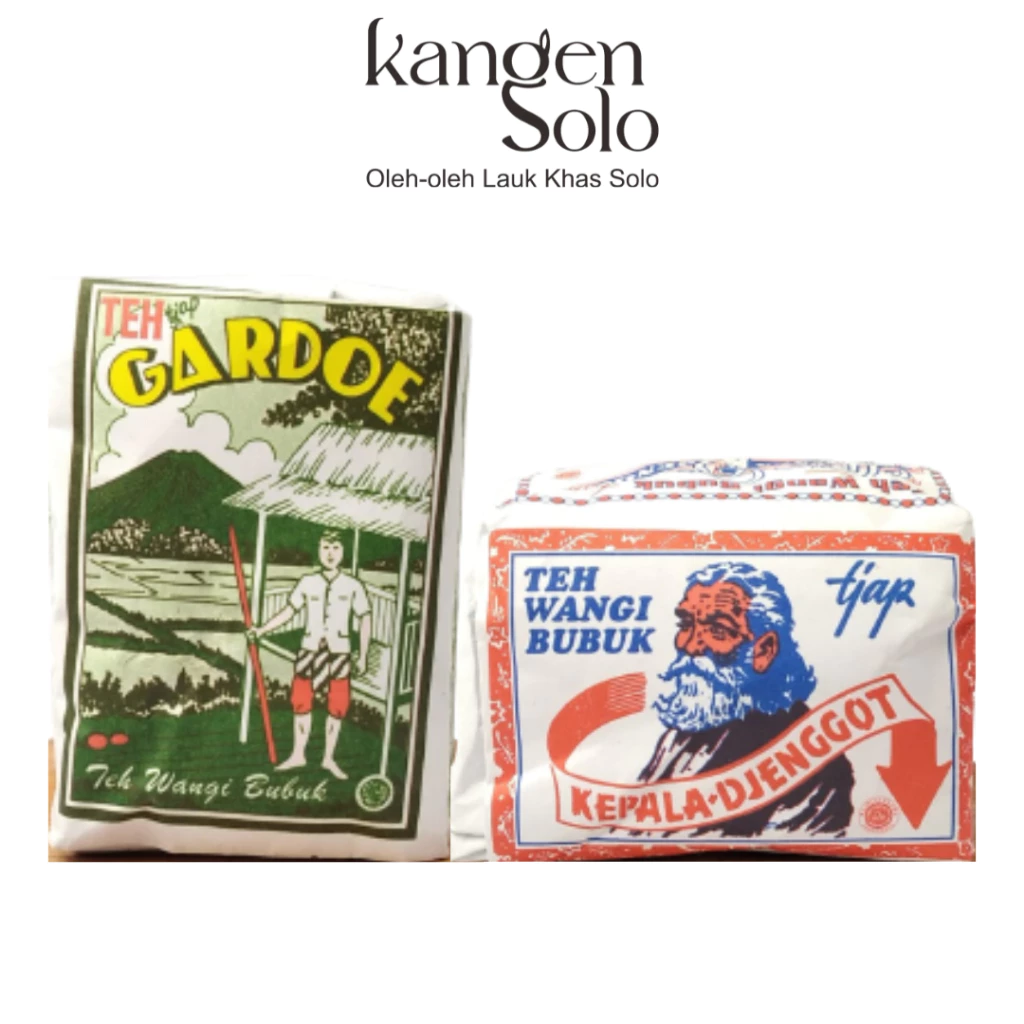 PAKET 2 TEH - GARDOE - TJAP KEPALA DJENGGOT - BERAT 80GR