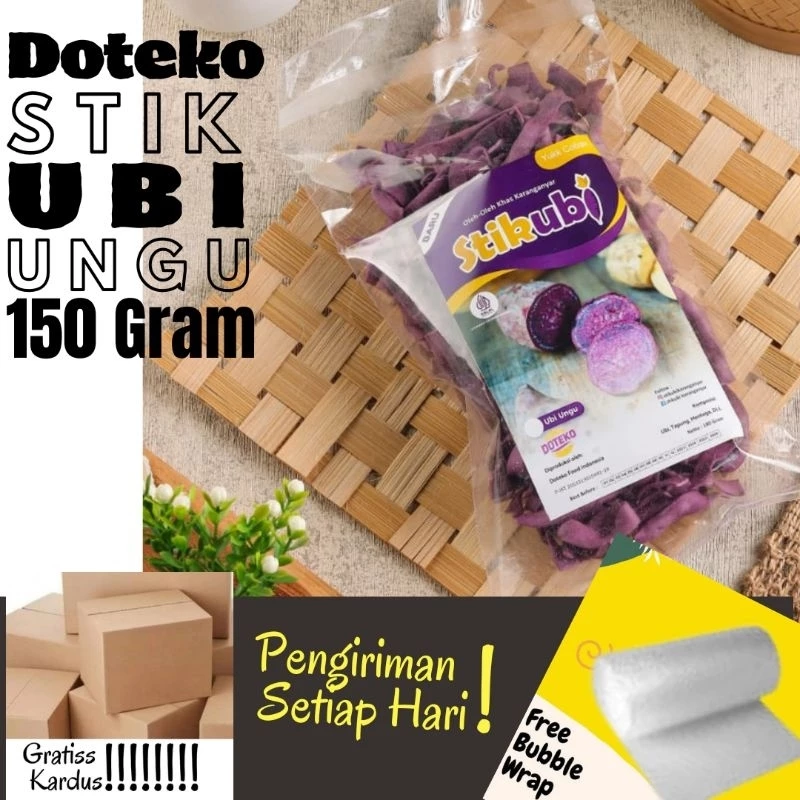 Doteko Stik Ubi Ungu 180 Gram  Khas Tawangmangu Oleh Oleh Karanganyar