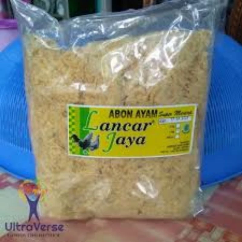 Abon Ayam Asli Boyolali Lancar Jaya Food 1000gram Pedas