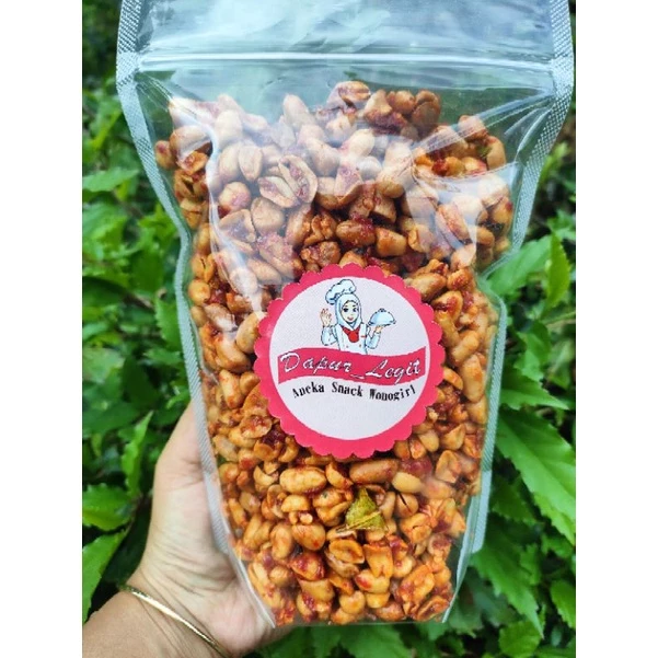 KACANG PEDAS MANIS DAUN JERUK-KACANG RASA PEDAS MANIS