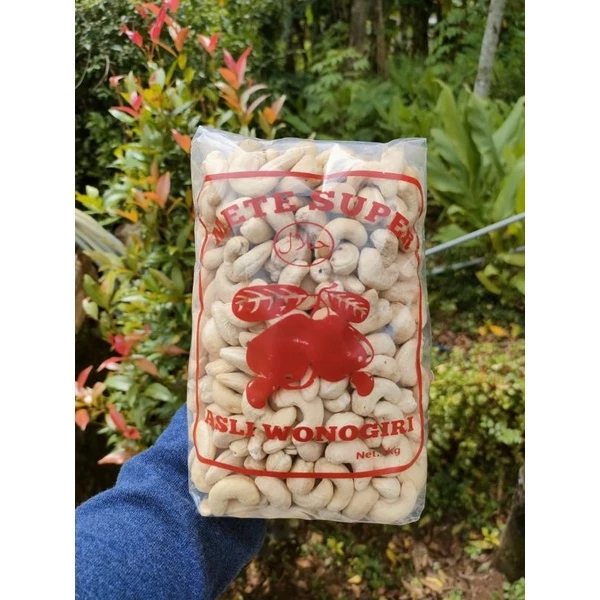 PROMO!!KACANG METE MENTAH FRESH 1KG kacang mede mentah super mete wonogiri