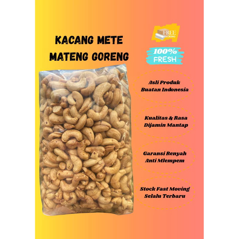 PROMO SPECIAL LIVE Kacang mete matang goreng mede mateng kacang mede mete wonogiri