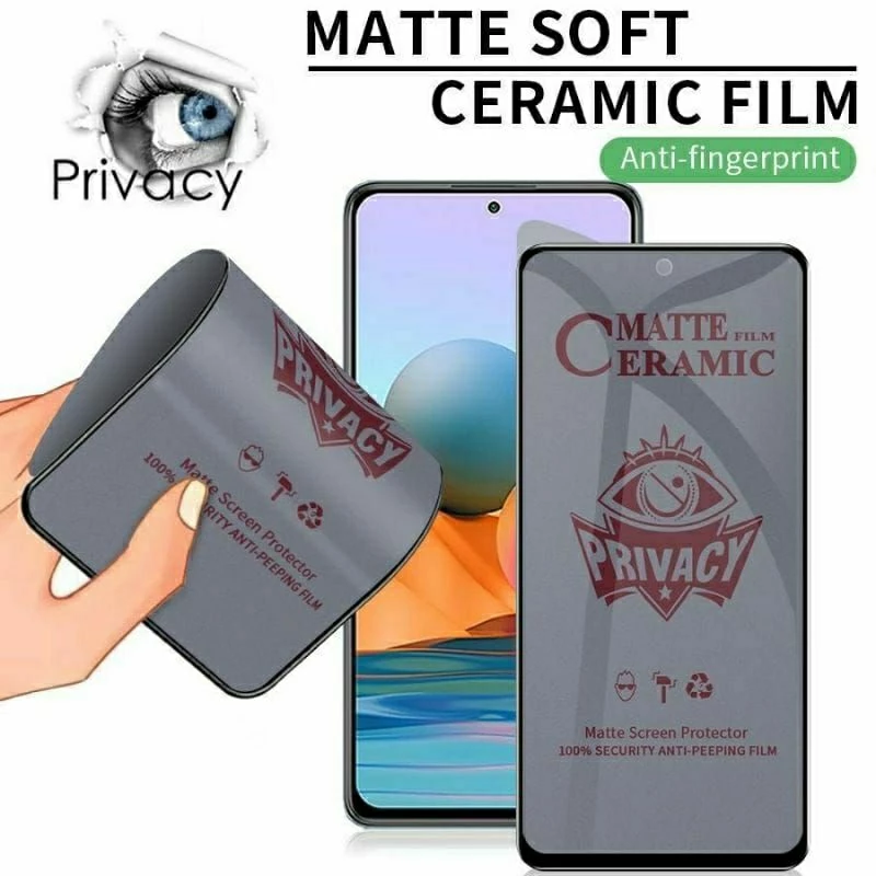 Tempered Glass Ceramic Matte Spy Xiaomi MI 9 Lite MI 9 SE MI 9T MI 9T Pro MI 10i 5G MI 10T 10T Pro