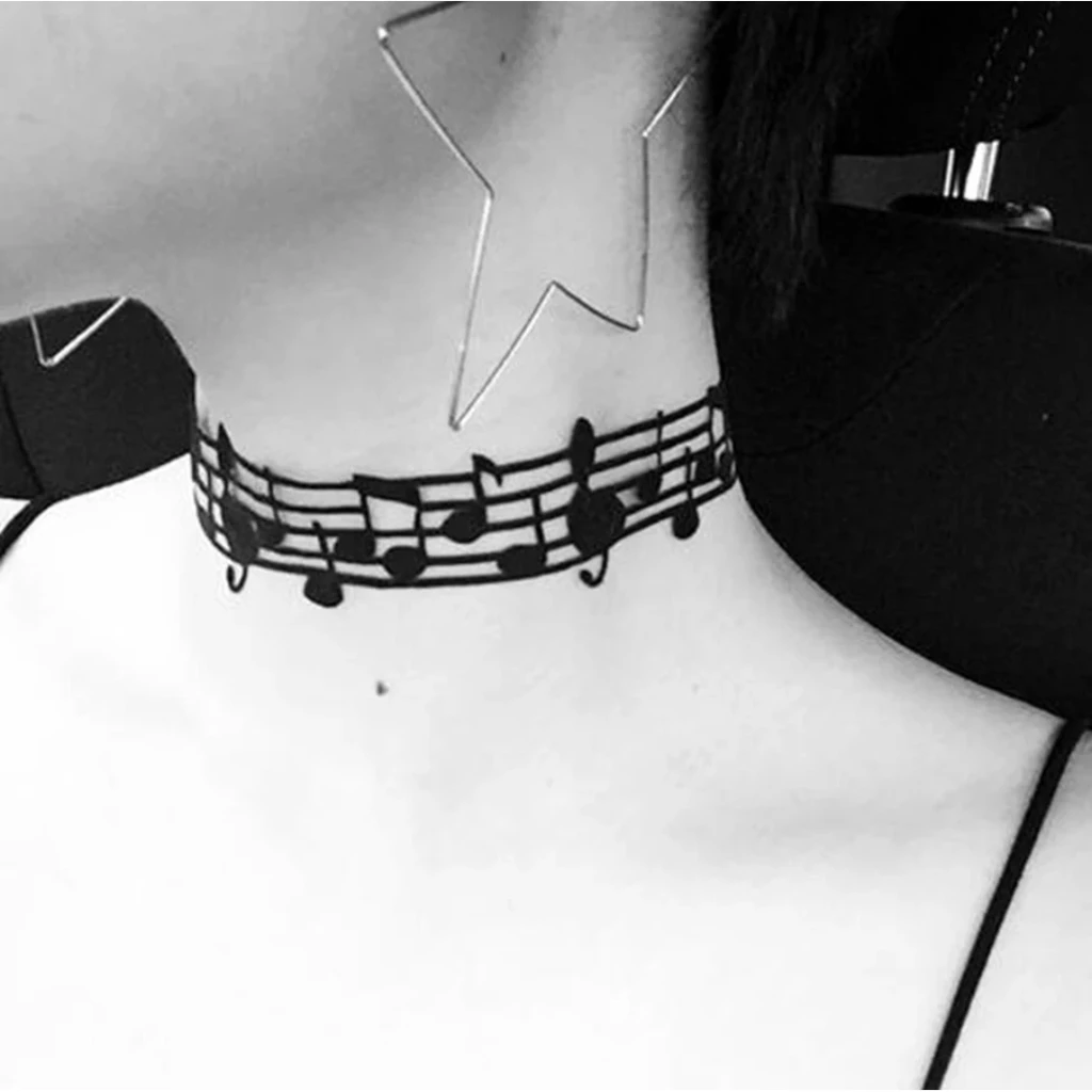 Kalung Choker Wanita / Choker Model Nada 522
