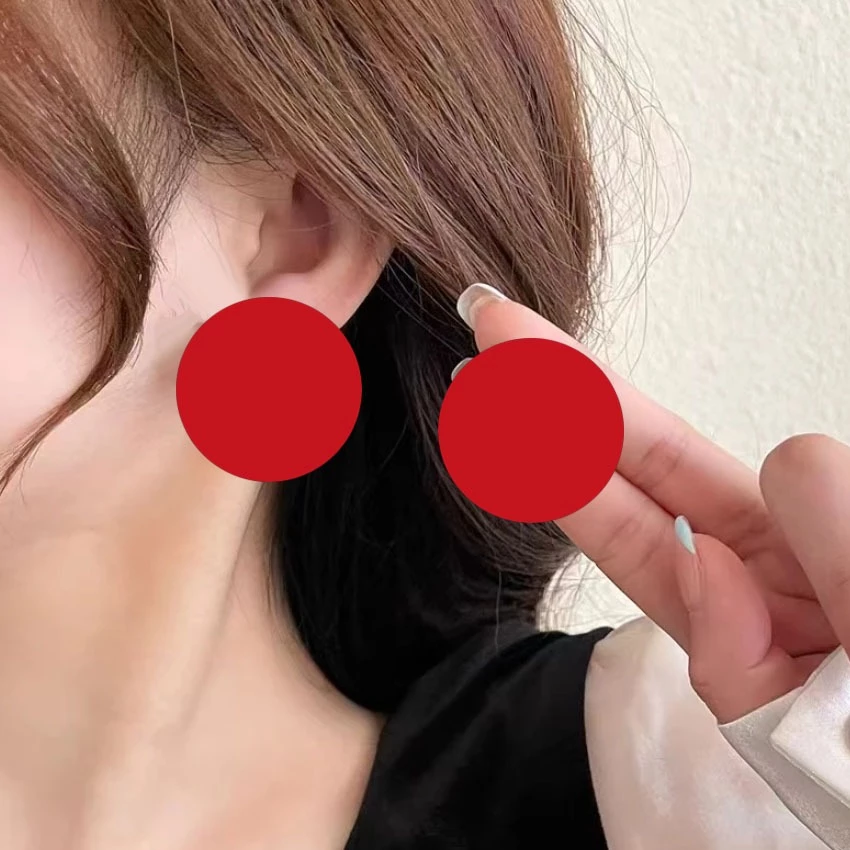 Anting Fashion Wanita / Anting Stud Bulat / Anting Tindik Kekinian 649