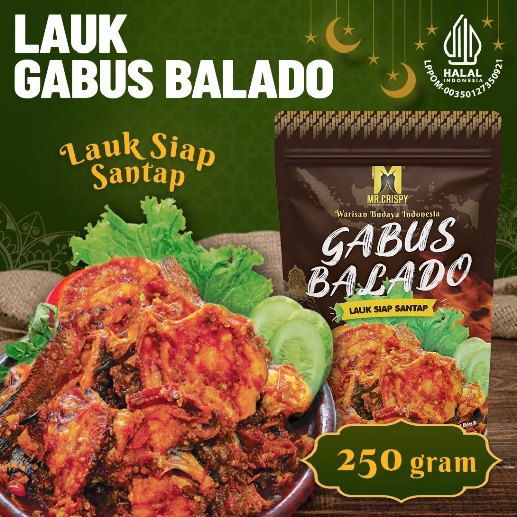 LAUK BILIS BALADO / GABUS BALADO MR CRISPY