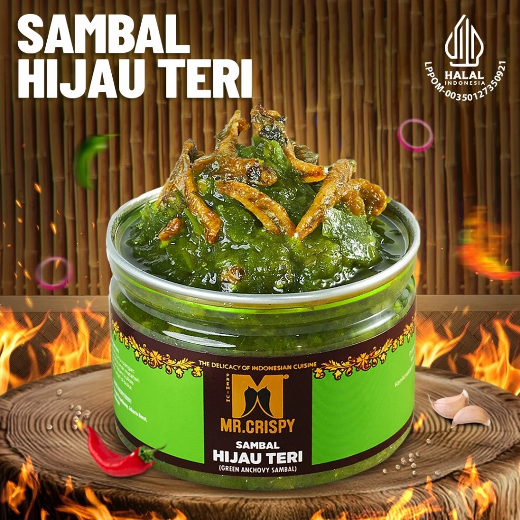 Paket Sambal Mr.Crispy 2Pcs/Bebas pilih(C)